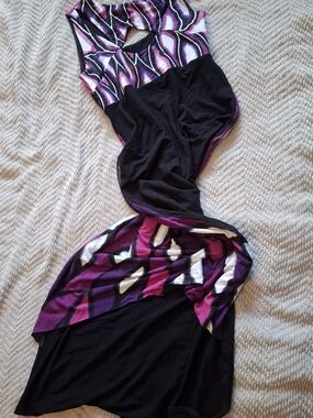 Womens Rock 'N Karma Strech Miracle Fabric Dress Size L